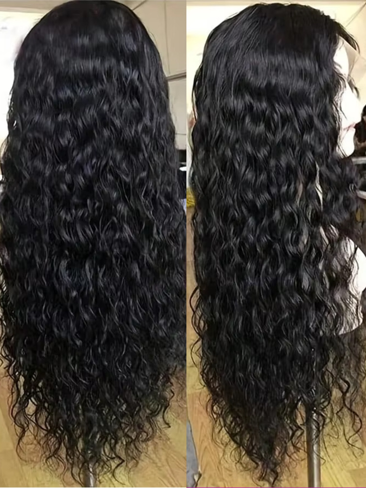 Water Wave Bulk Human Hair For Braiding - Perucas de Cabelo Humano com Fechamento