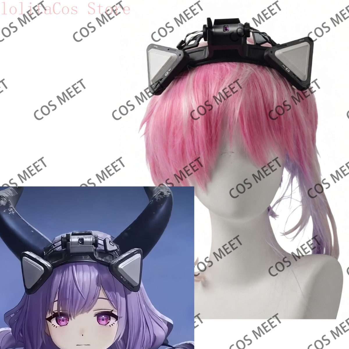 Hair Clips - Arknights: Endfield Typhoeus Acessórios de Cosplay