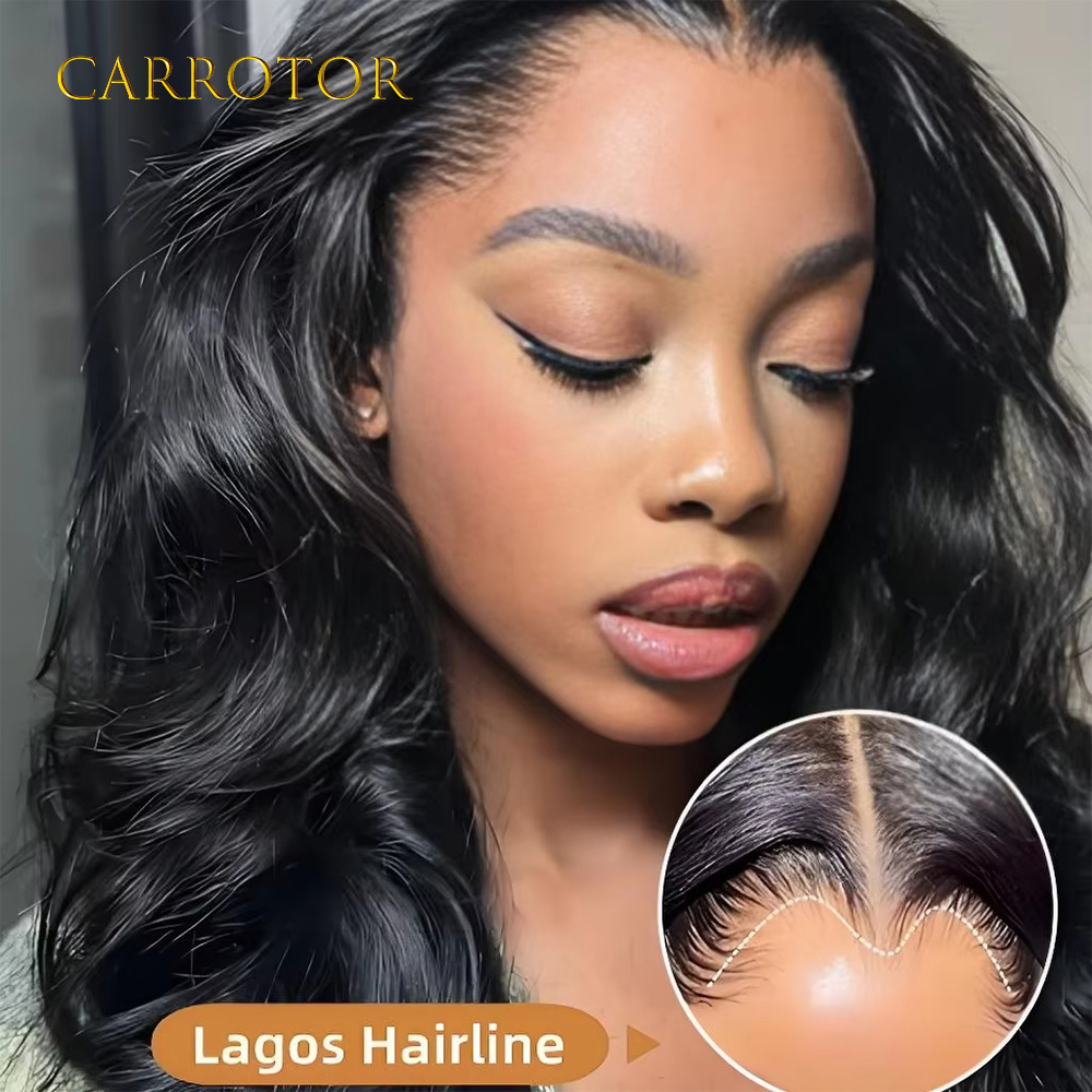 Peruca Lagos Hairline 13x4 com - Lace Front Wigs avaliação e preço