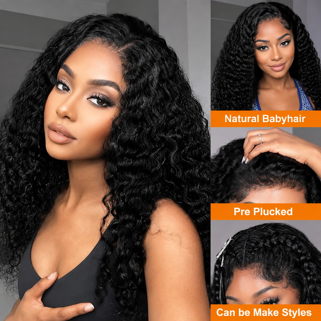 Perucas de Cabelo Humano Cache - Hd Lace Frontal Wig Human Hair Pre Plucked avaliação e preço