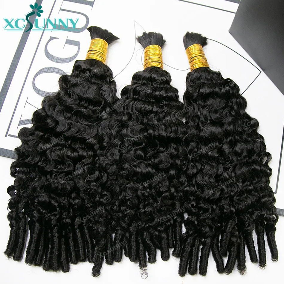 Cabelo Humano Cacheado Ondulad - Water Wave Bulk Human Hair For Braiding avaliação e preço
