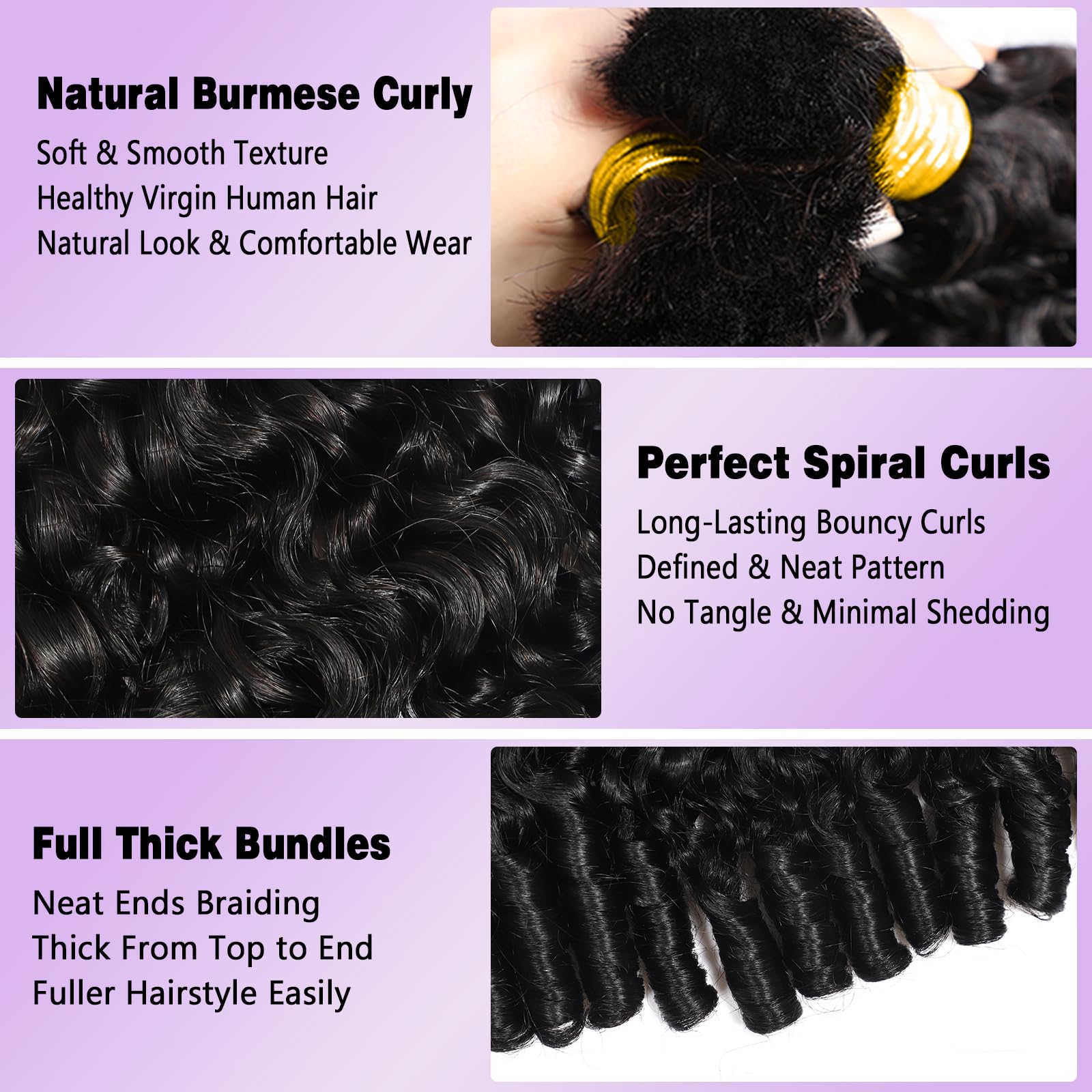 Cabelo Humano 12A para Tranças - Water Wave Bulk Human Hair For Braiding avaliação e preço