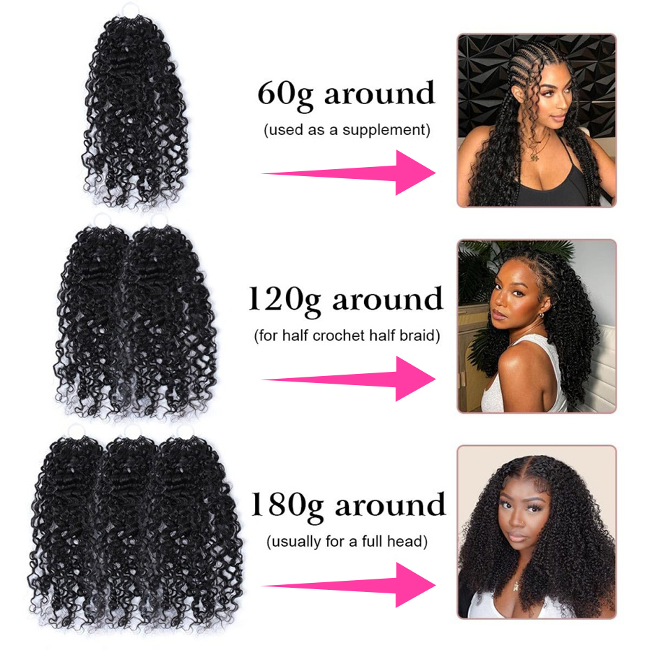 Cabelo humano 100% natural, co - Hair Bundles avaliação e preço