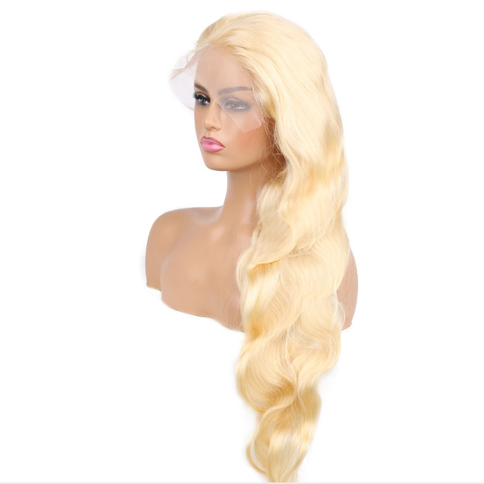 Peruca Frontal HD Transparente - 613 Blonde Body Wave Lace Front Wig avaliação e preço