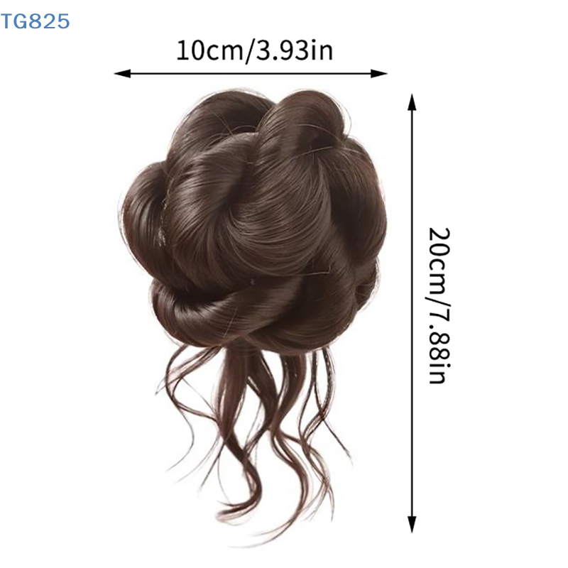 【AN】【AN】Novo Coque de Cabelo S - Claw Clip Messy Bun Hair Piece avaliação e preço